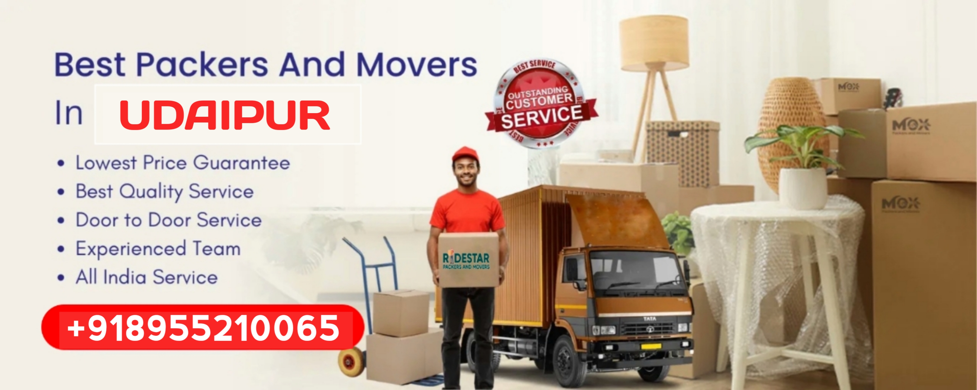 best packers and movers in Udaipur